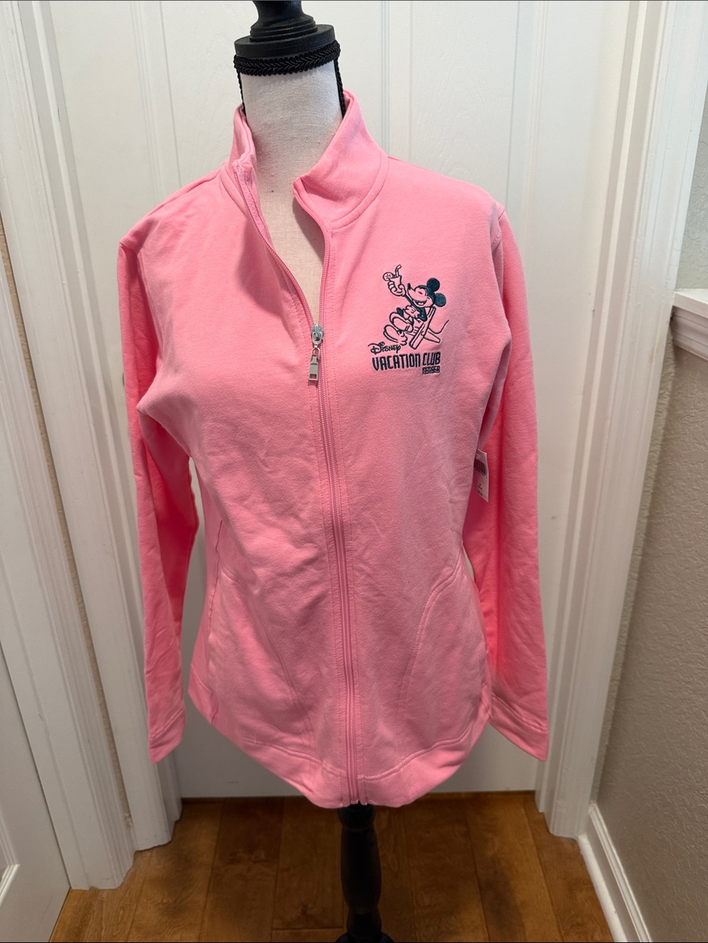 Pink Full-Zip Jacket